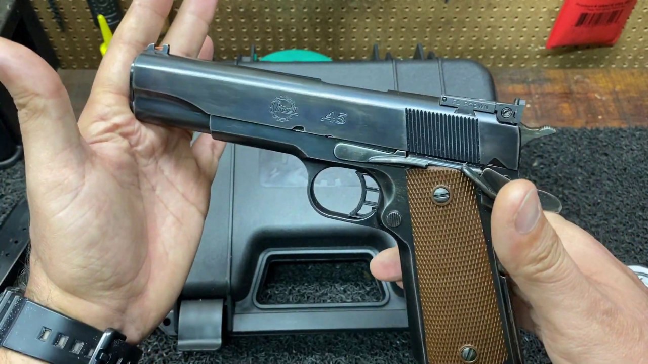 Transformando um Imbel M911 em uma Colt 1911 Government