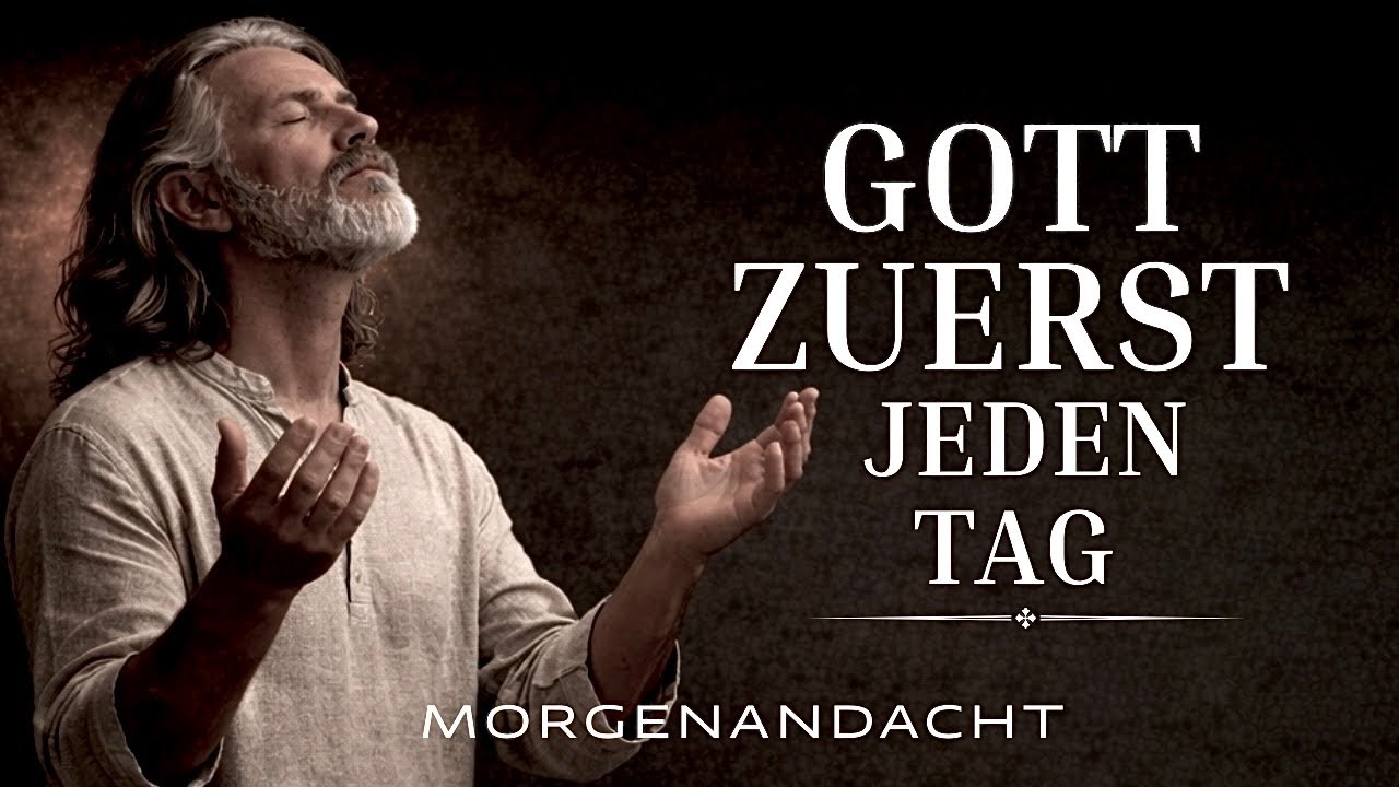 Gott an die erste Stelle zu setzen bedeutet, Prioritäten zu setzen | Morgenandacht & Morgengebet