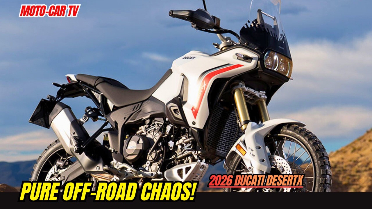 2026 Ducati DesertX REVEALED: New 890cc V2 & Lighter Than Ever!