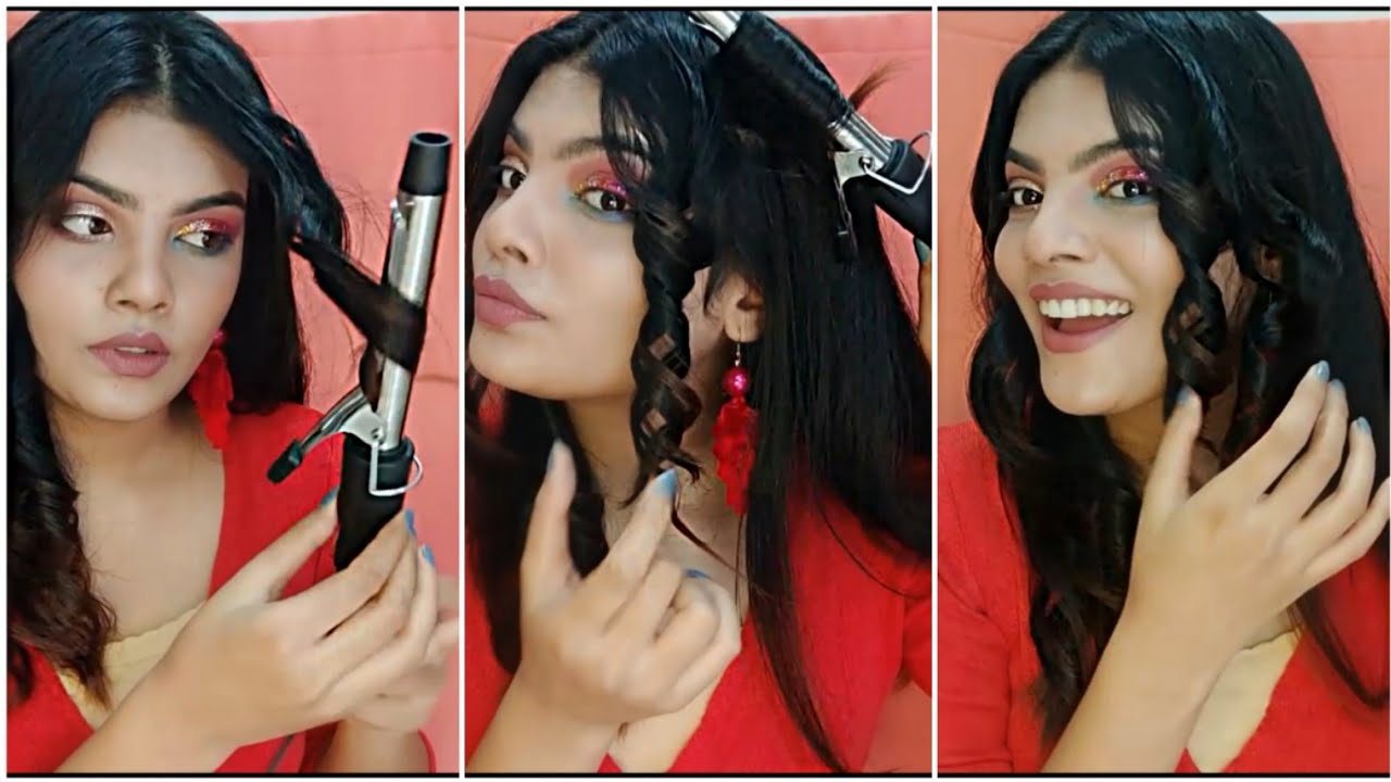 Best hair curler - 200 Rs/- || Nova Hair Curler Review || affordable hair curler for beginners ||