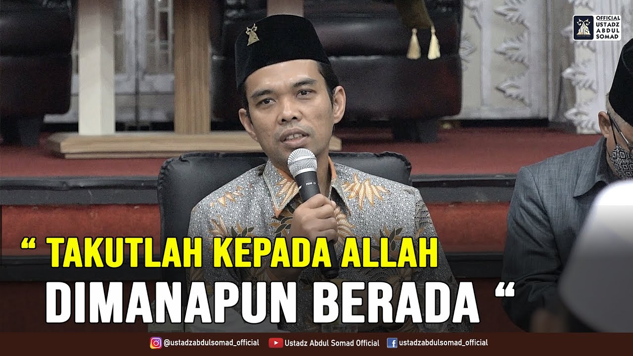 TAKUTLAH KEPADA ALLAH, DIMANAPUN BERADA | Kajian Bersama Persatuan Alumni Haji Sumatera Selatan