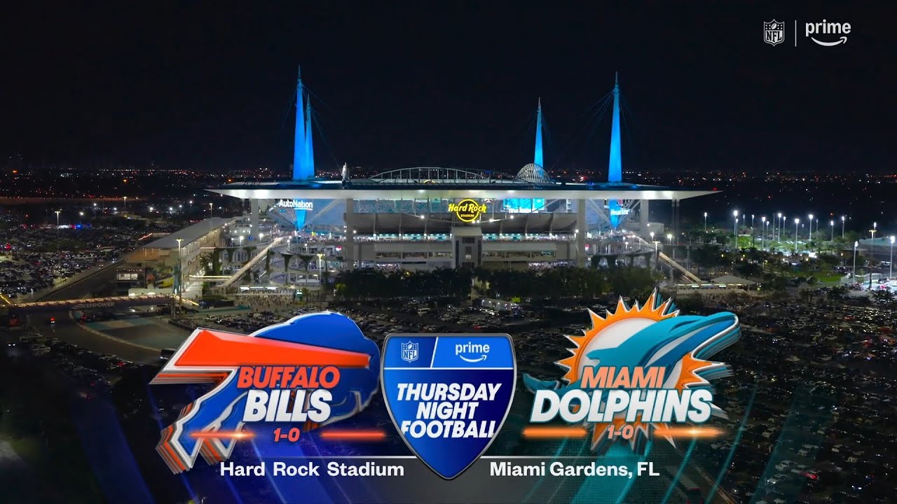 Thursday Night Football on Prime intro | BUF@MIA | 9/12/2024