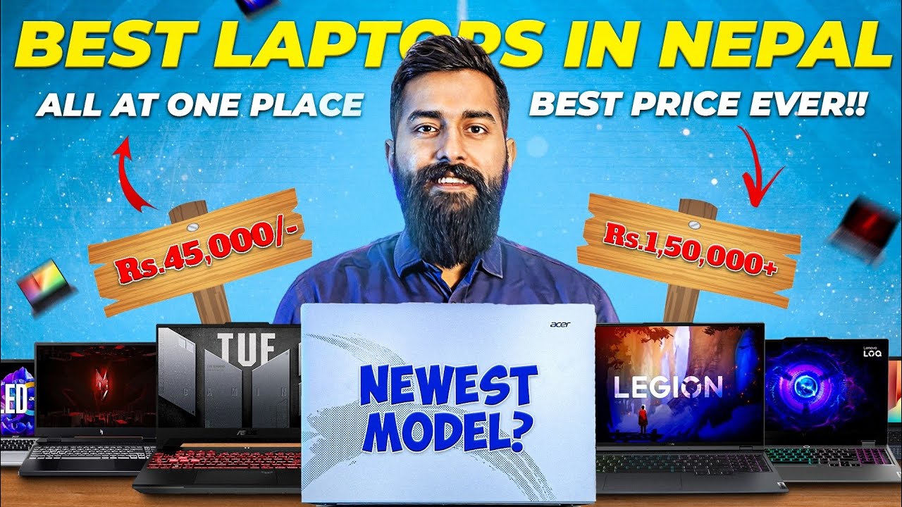 Latest Laptops 2025 in Nepal | Best laptop shop in Kathmandu | Dell hp acer lenovo asus