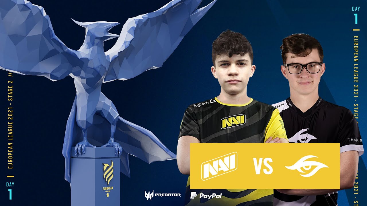 NA'VI против TEAM SECRET // Rainbow Six European League 2021 - Этап 2 - Игровой день #1