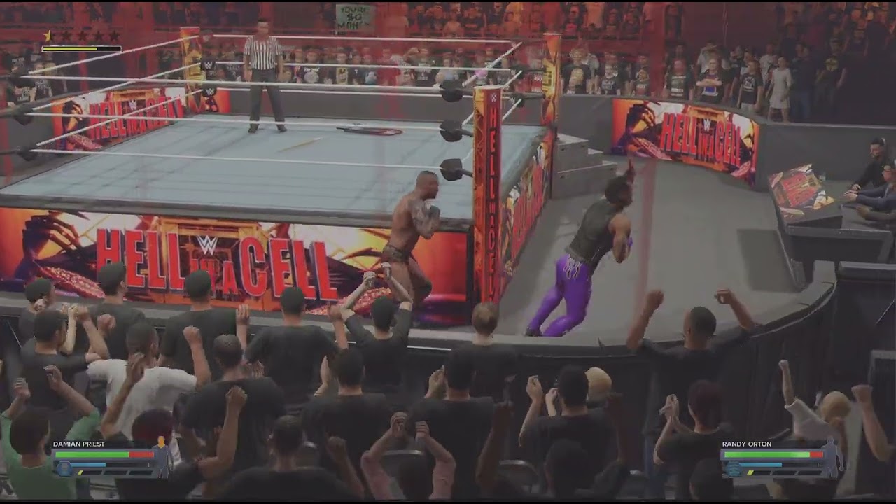 WWE Damian vs Randy  Orton