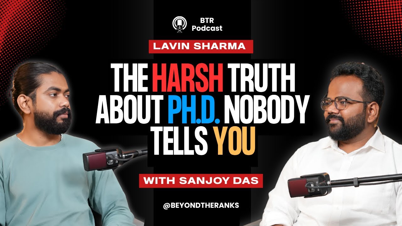 Dark Reality of Phd In India: Dead End For Research | Ground Reality Ft. @studywithsanjoydas2665