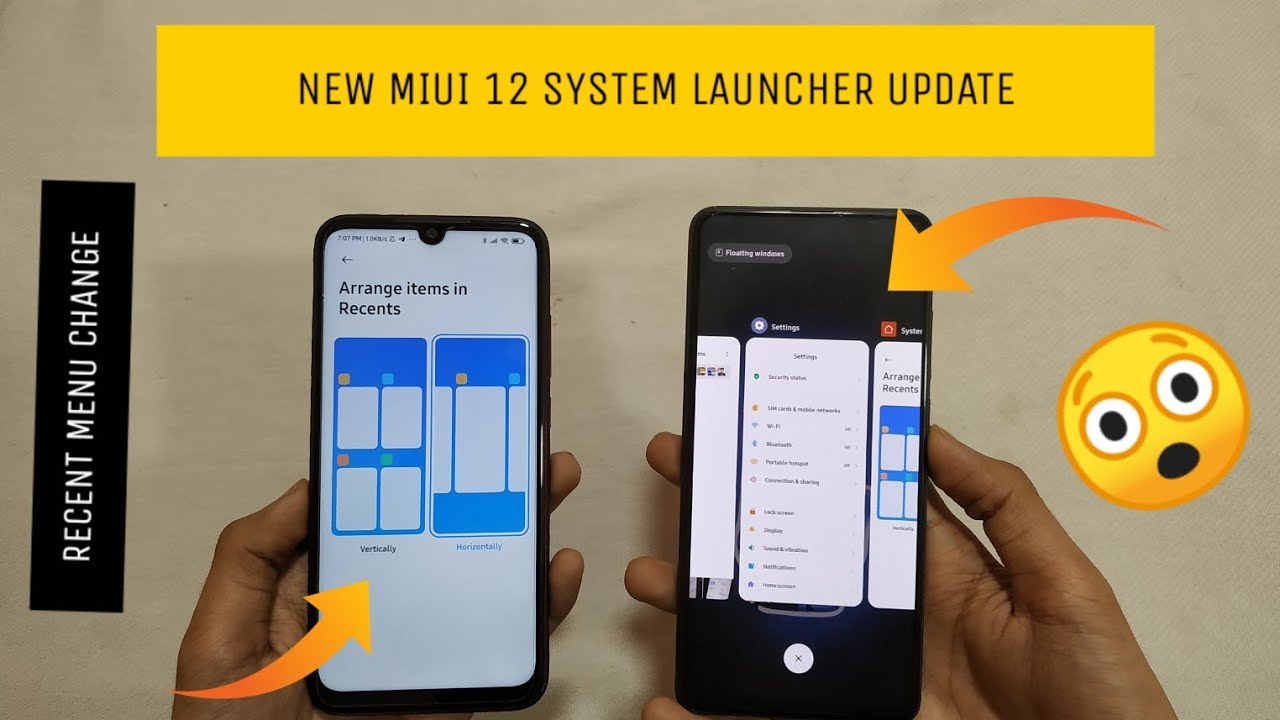 OFFICIAL UPDATE - MIUI 12 System Launcher Launcher Update | New IOS Recent Menu | New Update MIUI 12