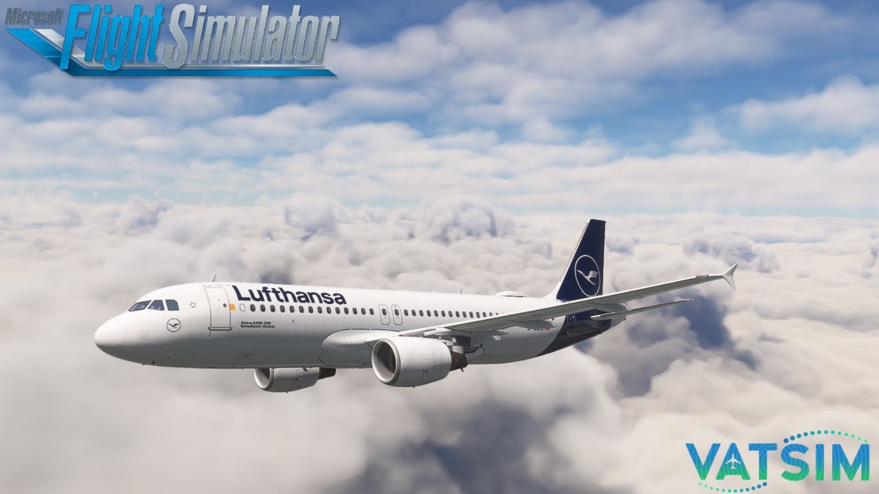 Düsseldorf - München - Düsseldorf im FENIX Airbus A320! Flight Simulator 2020 VATSIM!