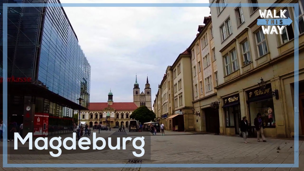 Magdeburg (July 2022) Walking Tour 4K