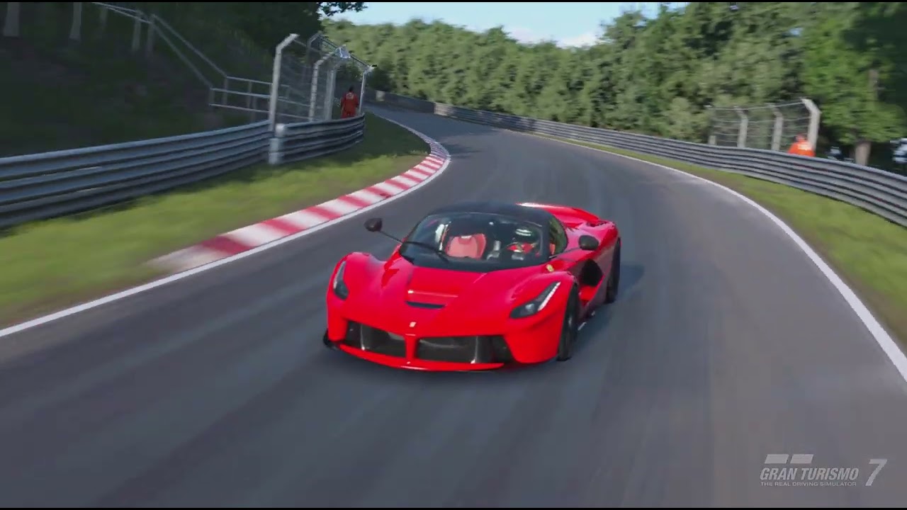 gt7 La Ferrari nurburgring ss