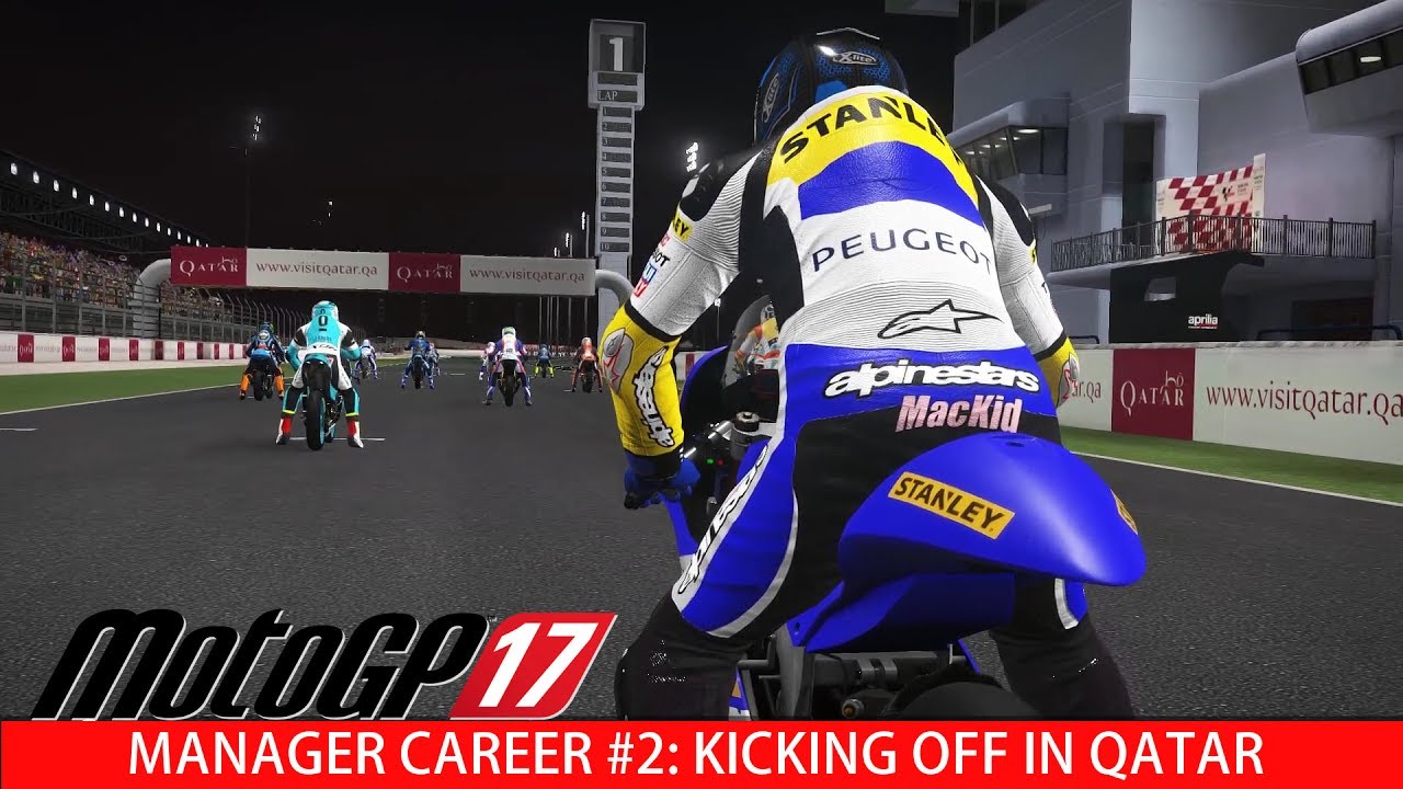 MotoGP 17 | Карьера менеджера: Первый старт сезона (часть 2)
