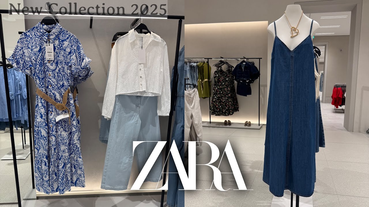ZARA NEW WOMEN’S💜SUMMER COLLECTION 2025 / ZARA HAUL 2025🌷💋