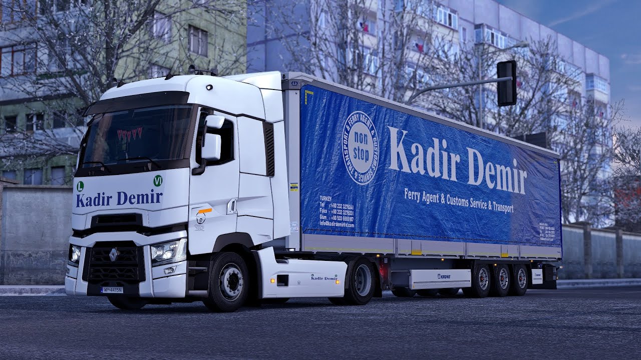 ETS2 1.39 - ProMods 2.51 - Renault T Range 460 Low Deck - Trip: Płock - Trnava