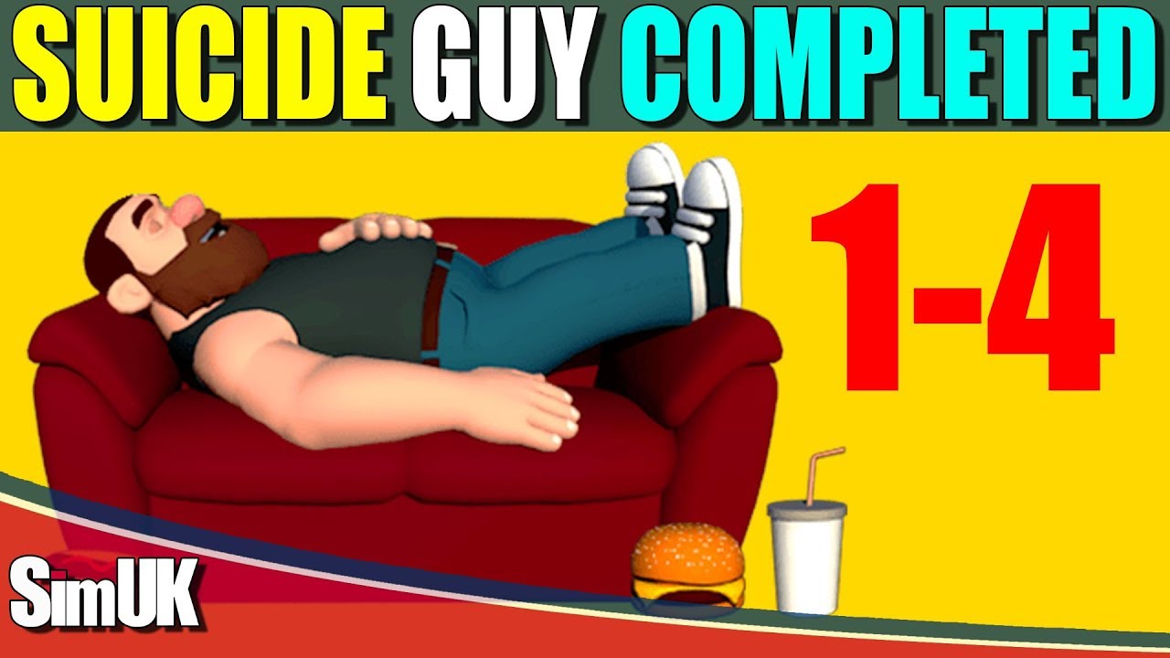 Fully Completed! #1 Suicide Guy YouTube - So Many Unique Ways to Die!
