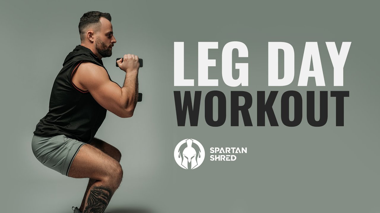 LEGS & GLUTES STRENGTH WORKOUT // Spartan Shred - Day 3