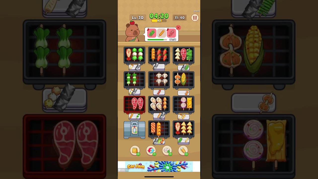 foodie sizzle LEVEL30 #foodiesizzle #games #gameplay 