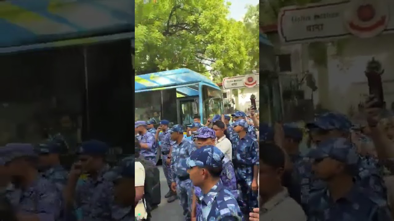 CJP Leaders, Hundreds of Workers Reach Parliament Street Police Station