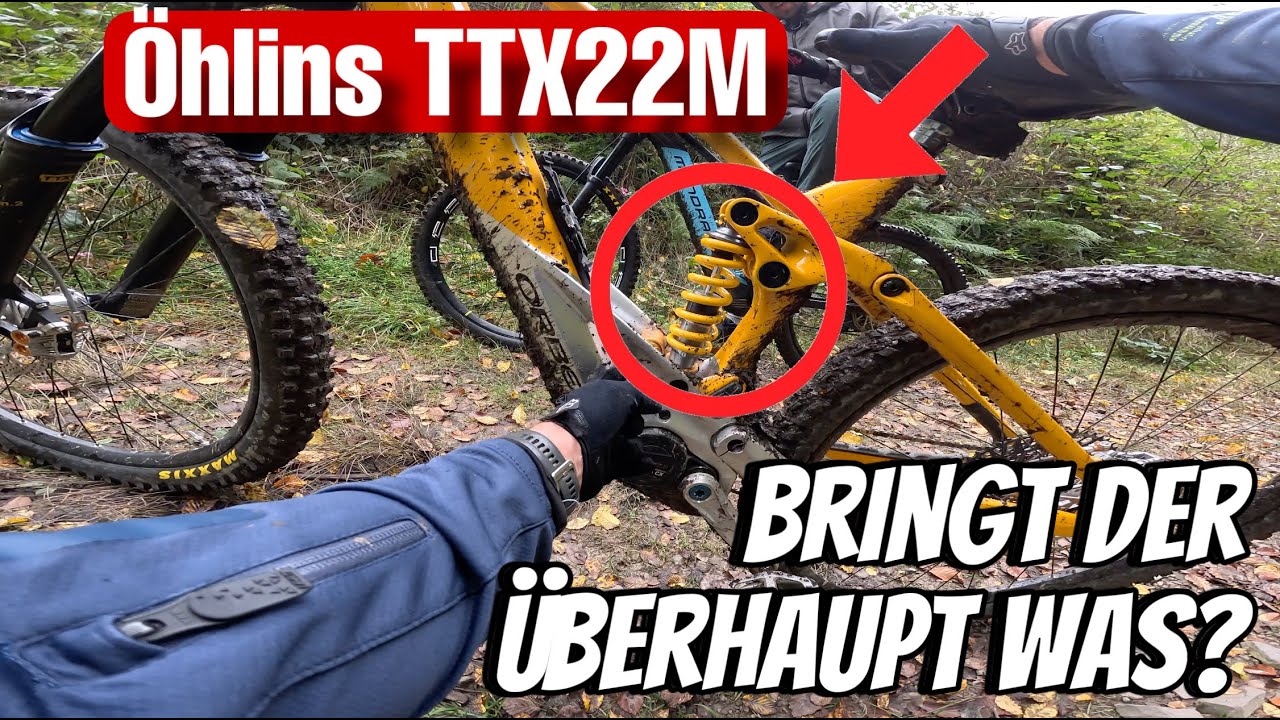 First Ride mit meinem neuen Öhlins TTX22M Dämpfer, kann der was?