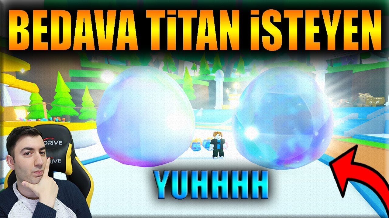 Titanlar Bedava ama İstersen 😄/ Roblox Pet Simulator Fun