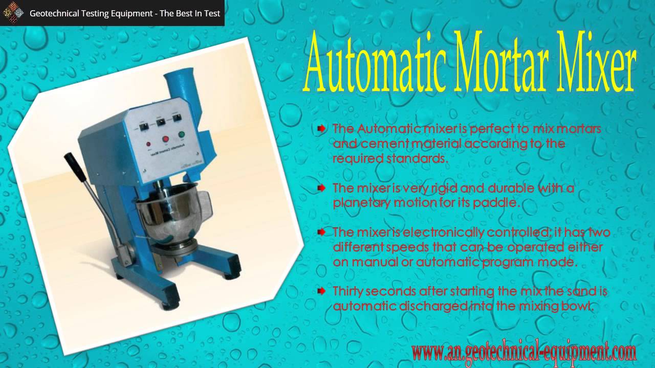 Geotechnical Testing Equipment - The Best In Test