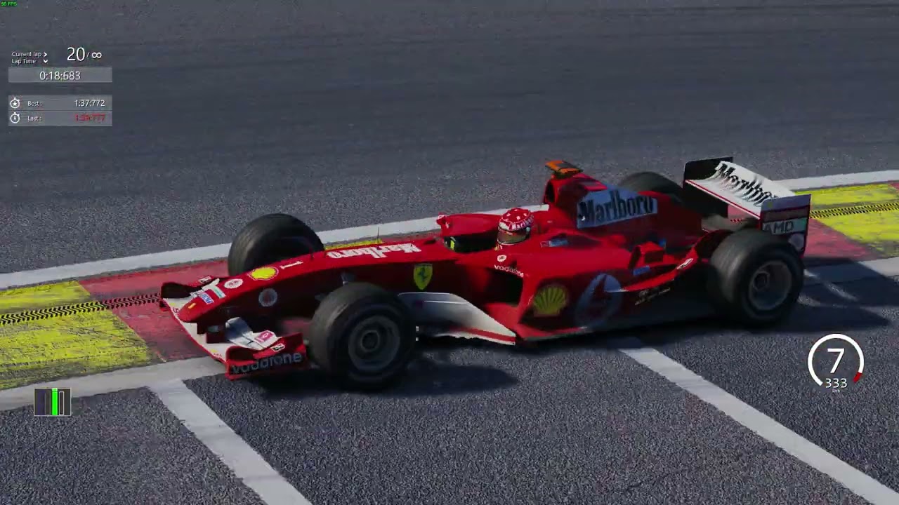 Assetto Corsa | F2004 | Spa - 1:37.605 Hotlap | Setup