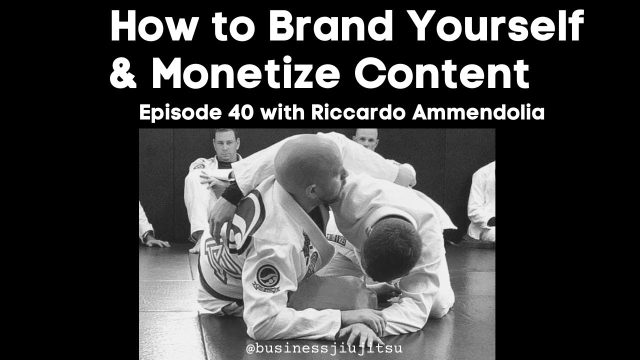 Riccardo Ammendolia | How to Brand Yourself & Monetize Content, E40