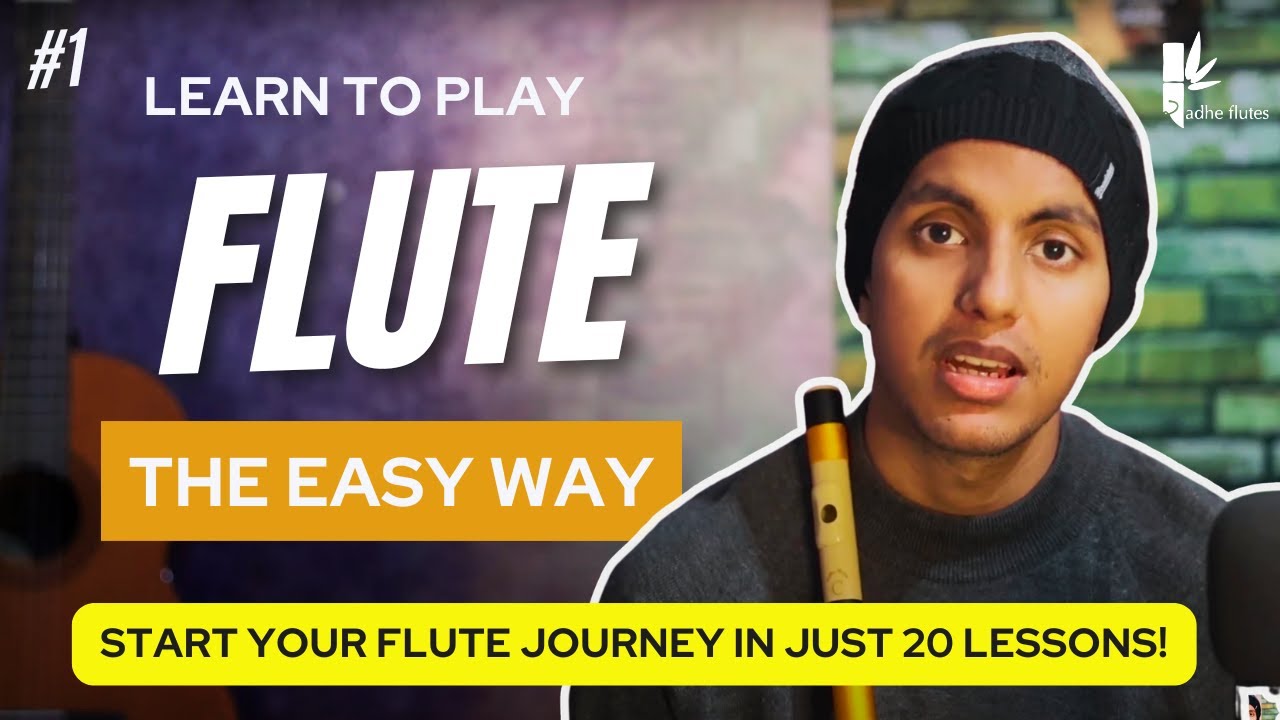 Flute Lessons for beginners | lesson 1 Introduction | Radhe flutes course