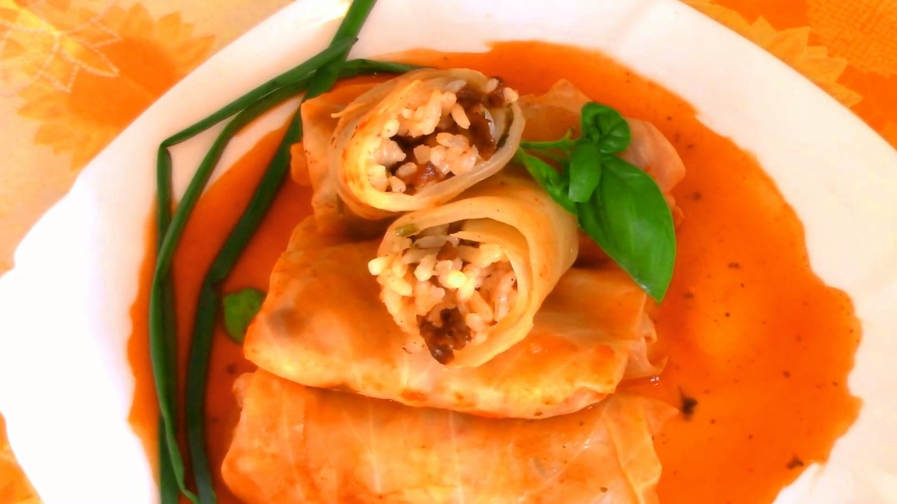 Голубцы с грибами постные, но очень вкусные.