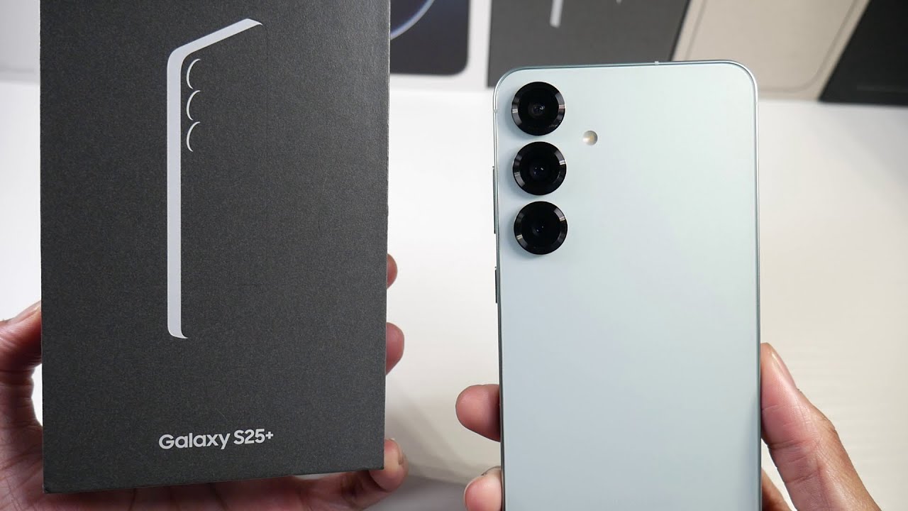 Samsung Galaxy S25 Plus Unboxing & First Impressions (Cameras, Design, PUBG & Snapdragon 8 Elite)