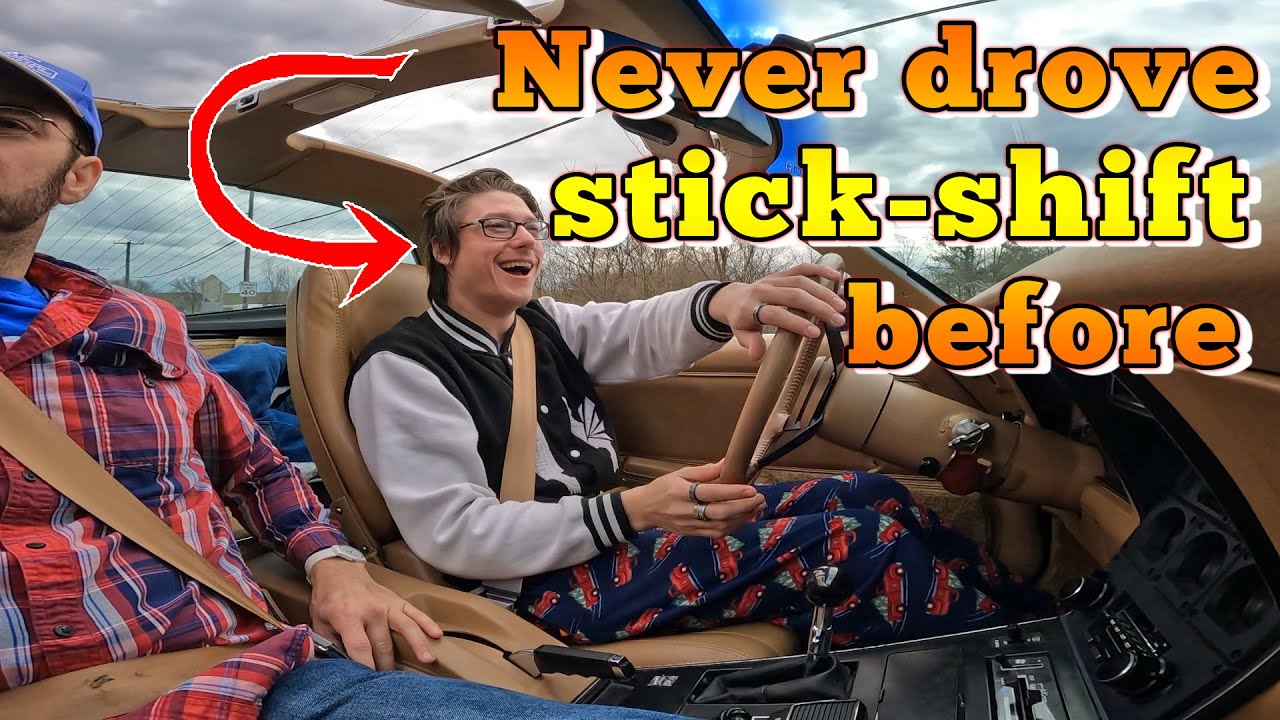 Learning to drive Stick Shift on a Classic Corvette