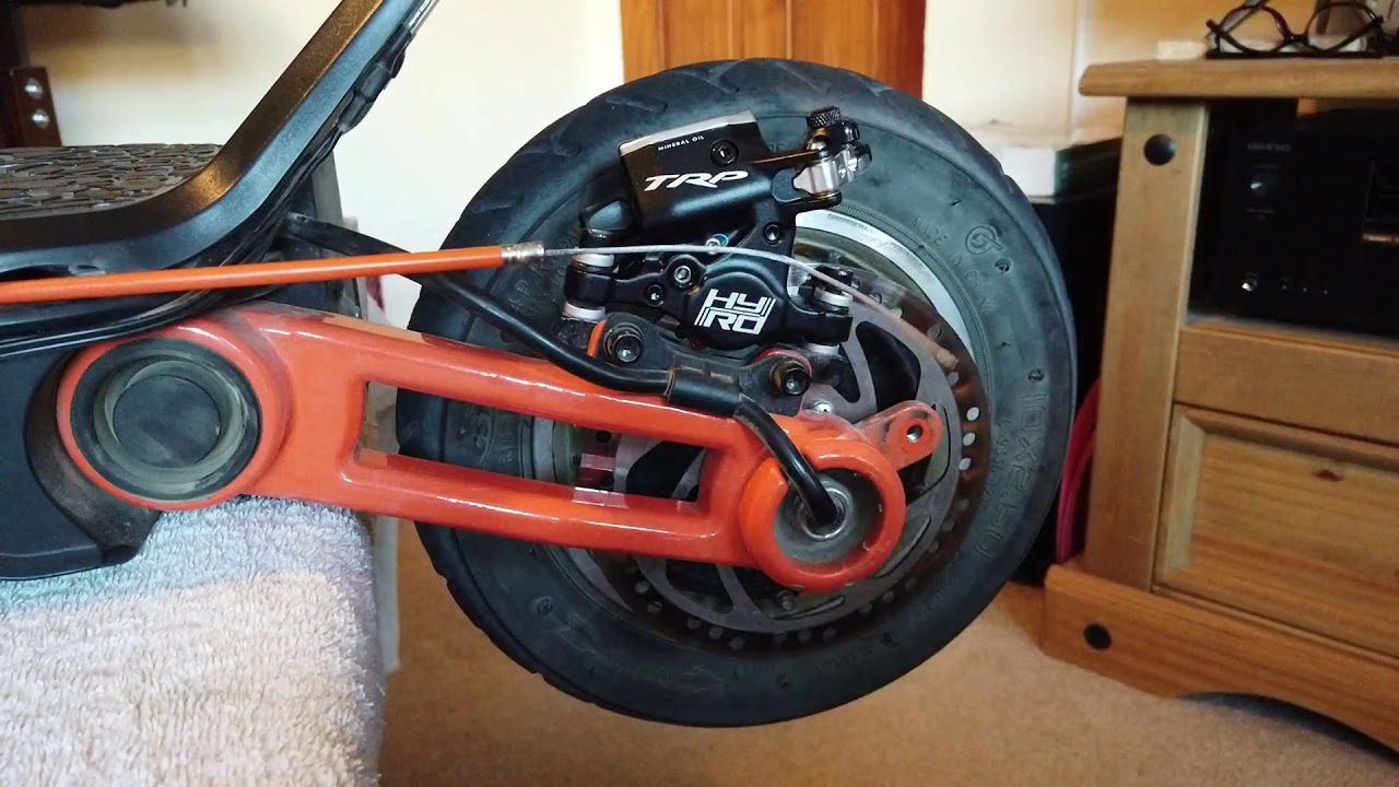 Inokim Ox Hydraulic Brake Upgrade