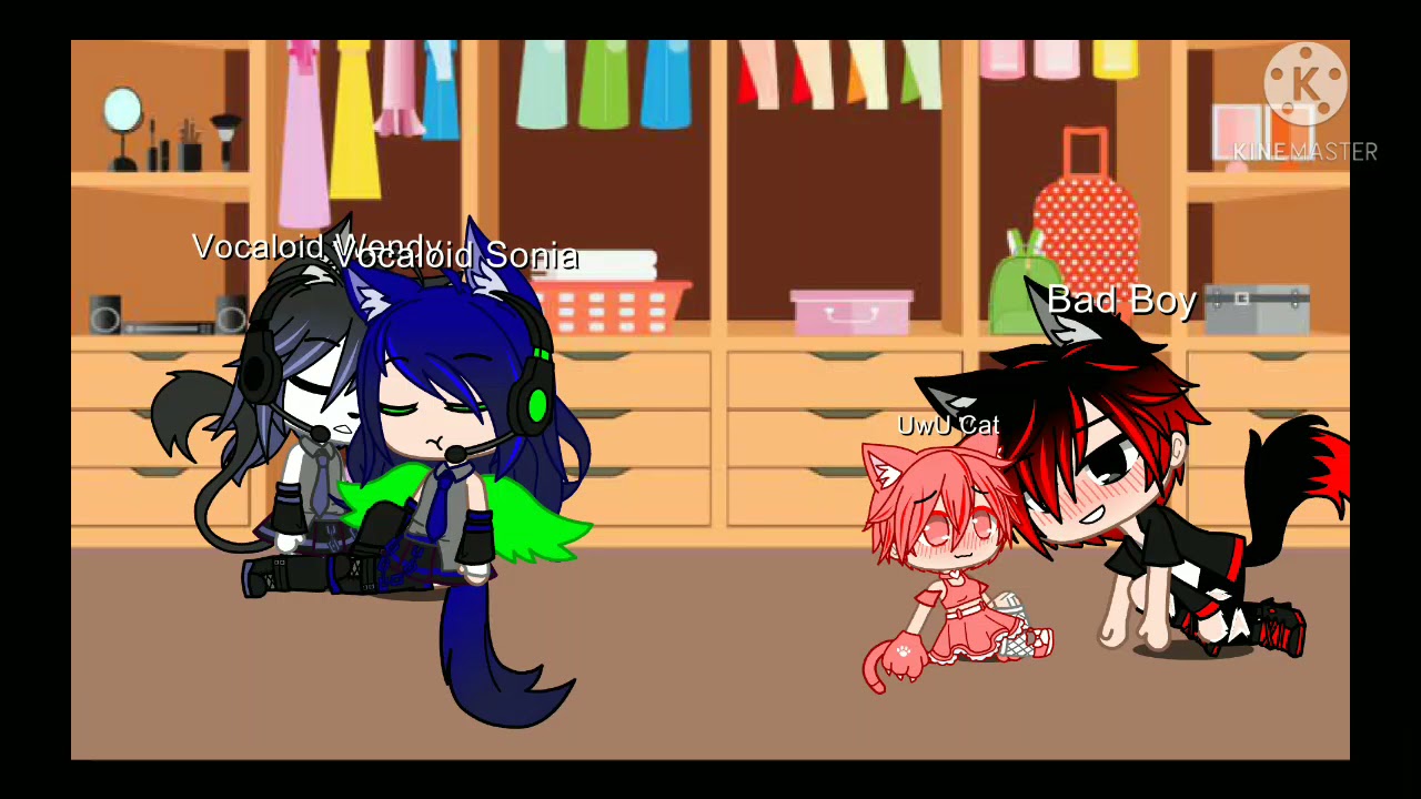 Si Sonia y Wendy quedan encerradas con un Uke tóxico y con un chico tóxico😏/gacha club(+15)