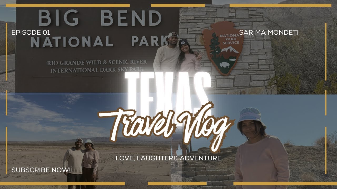 Dallas నుండి Big Bend కి మా Road Trip || Detailed Travel Vlog || Sarima Mondeti
