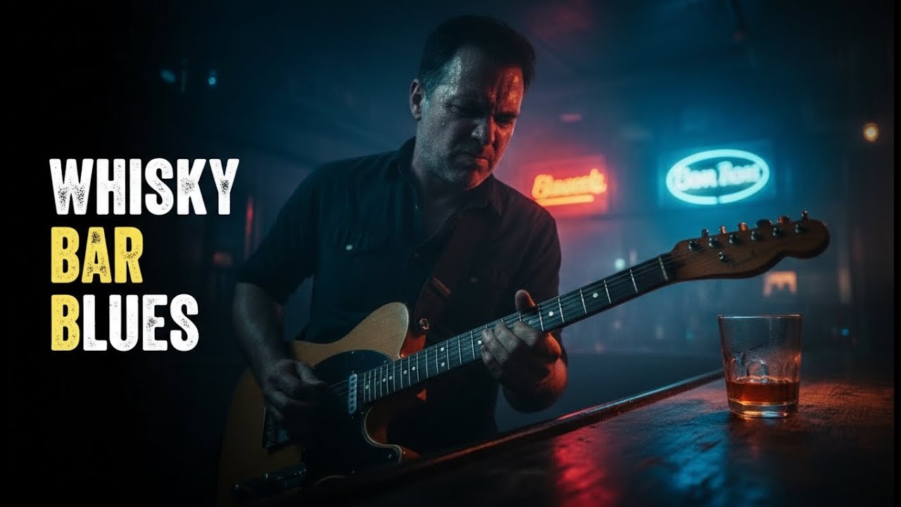 Whisky Bar Blues – Fast Roadhouse Blues Jam with Grit & Fire