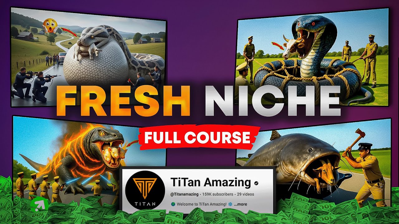 How to Create Videos Like ⁨@Titanamazing⁩  | Full AI Video Creation Tutorial (Step-by-Step Guide)