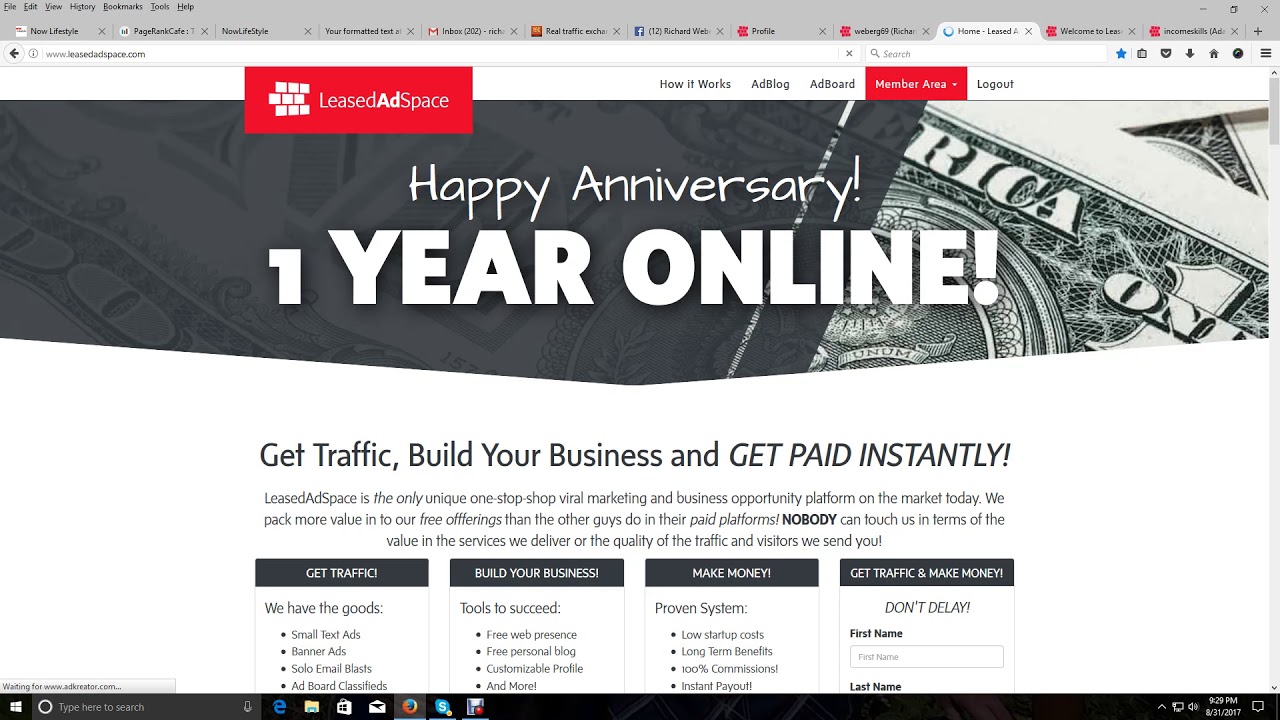How to utilize Leased Ad Space traffic in your marketing to get more opt-ins, sign ups and sales