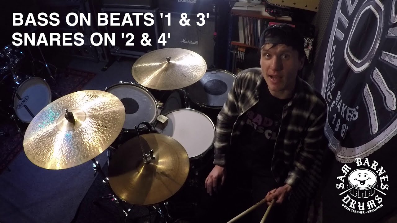 How To Play The Money Beat - Beginner Drum Lesson