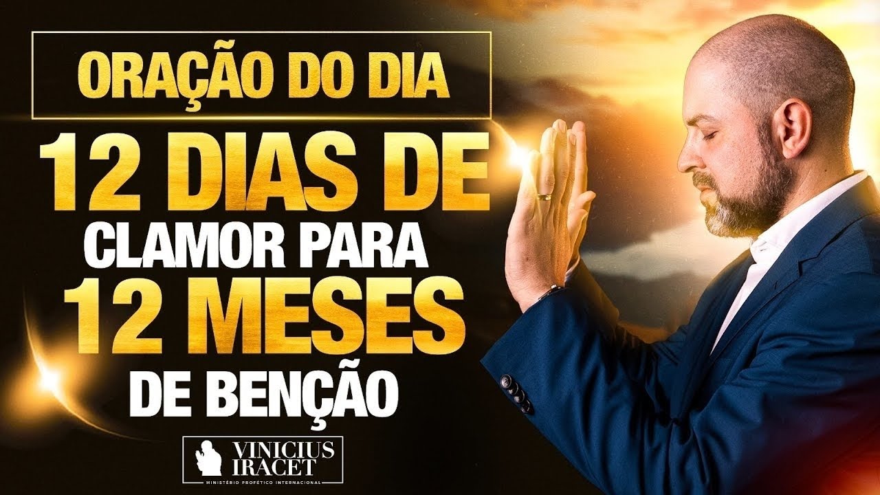 Oração da MANHÃ no Salmo 91 - 12 dias de clamor para 12 meses de benção (ABRIL) @ViniciusIracet⁩
