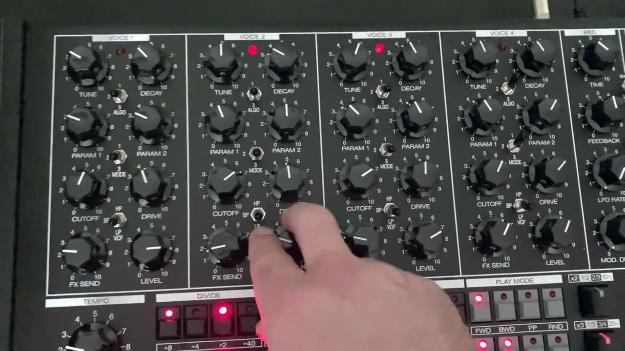 Erica Synths Perkons HD-01 first test