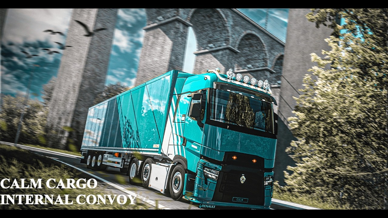 Calm Cargo Internal Convoy February 2026 ⚪ EURO TRUCK SIMULATOR 2