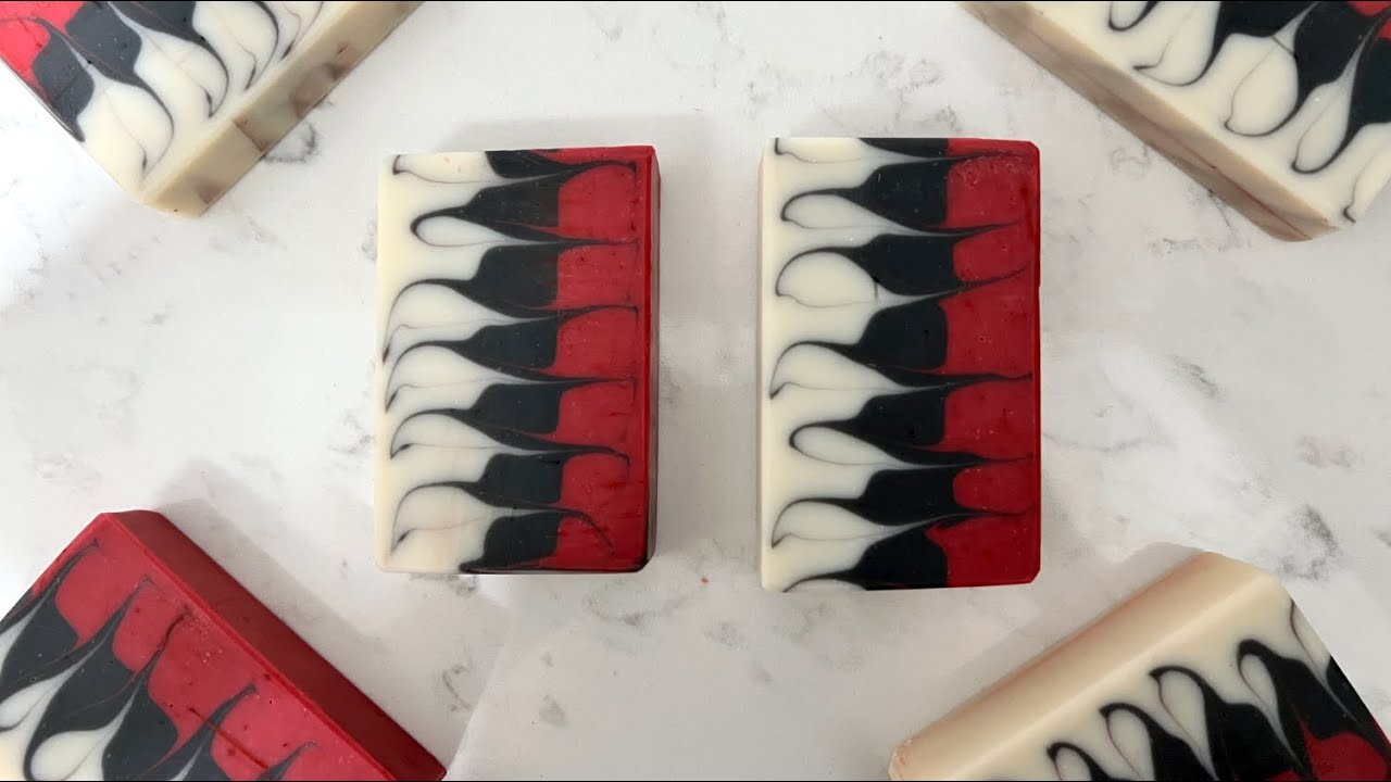 Cold Process Soap Making Inspired by Q from Star Trek TNG