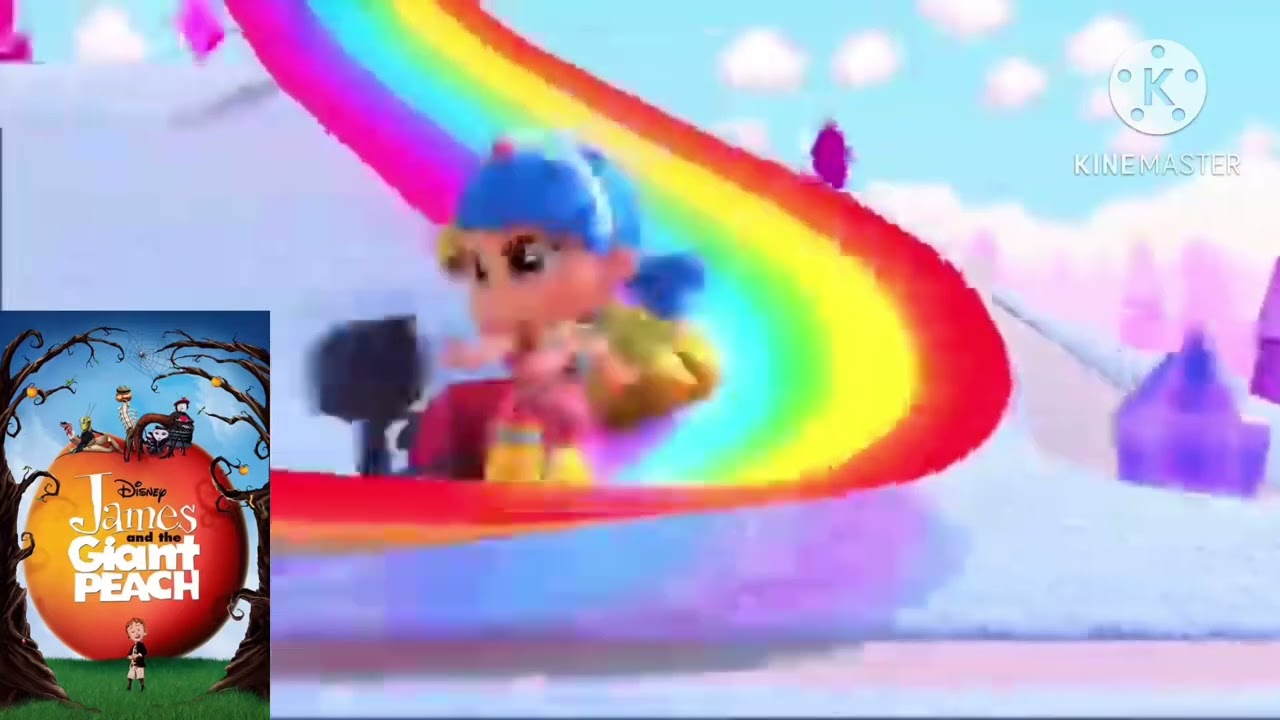James And The Giant Peach Watching Rainbow Slide