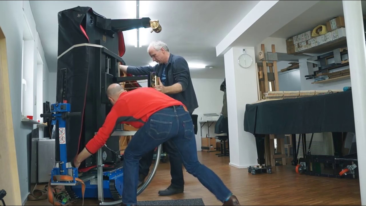 Kippen auf Pianoplan