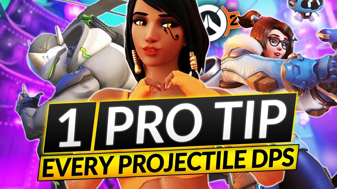 1 ABSOLUTELY INSANE TIP for EVERY DPS HERO - PROJECTILE EDITION - Overwatch 2 Guide