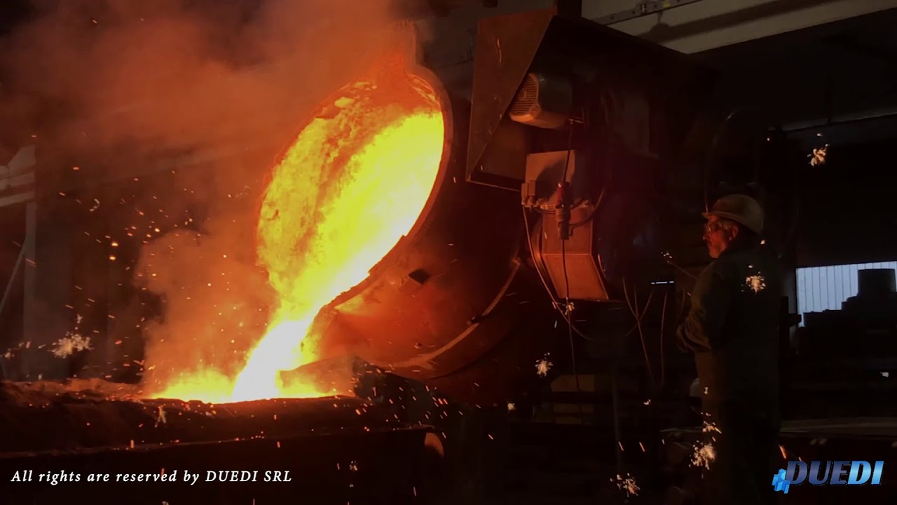 DUEDI - Strengthening and adjustment of old body of 10 Tons Foundries Ladle with innovative system