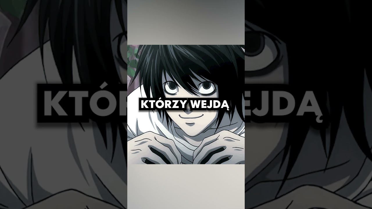 DEATH NOTE - W JAKIM ŚWIECIE Z ANIME NAJLEPIEJ BY SIĘ ŻYŁO  #anime #deathnote