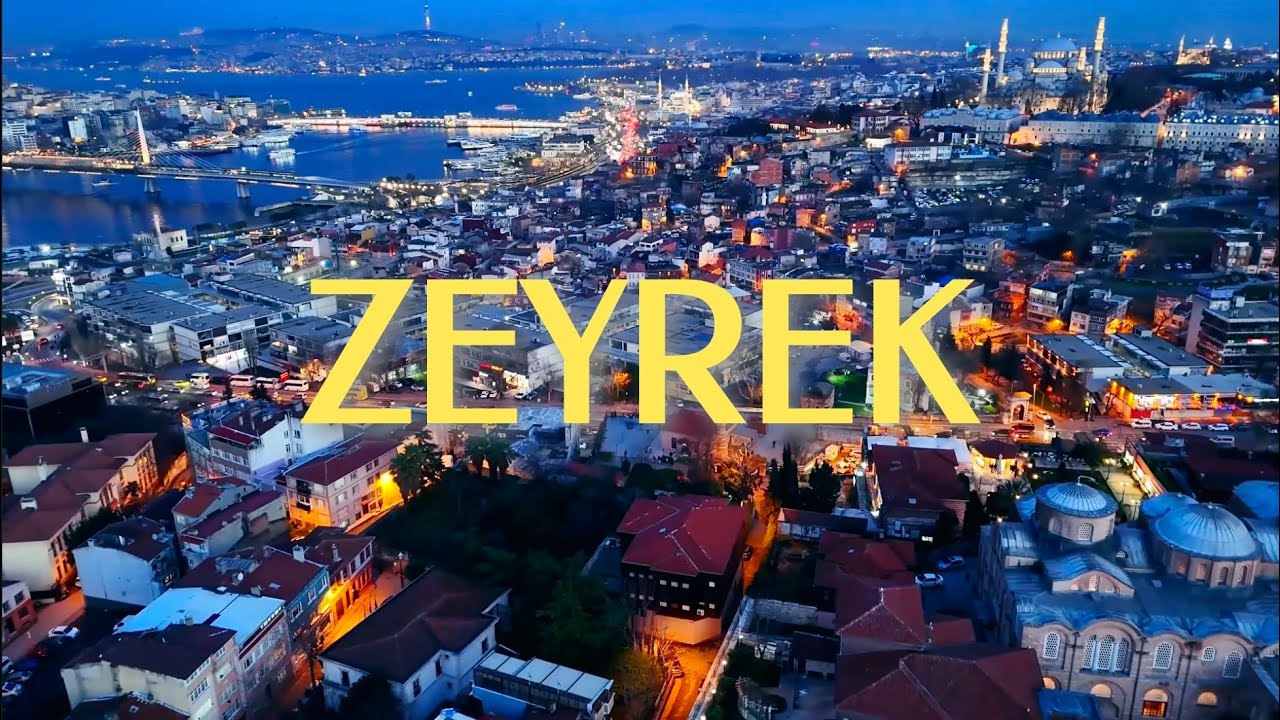 Zeyrek Havadan | İstanbul’un Tarihi Semtinde Drone Çekimi