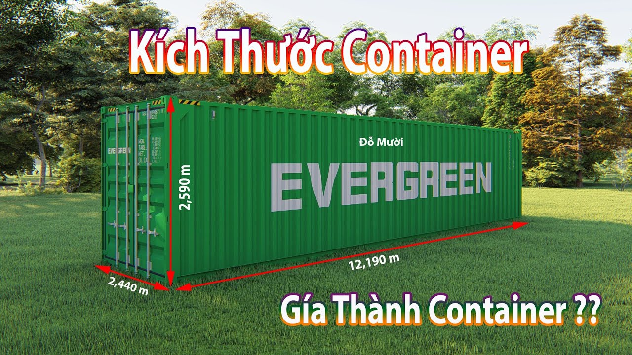 Hầu hết mọi người làm nhà container đều không biết Kích Thước Container LH : 0906.022.966