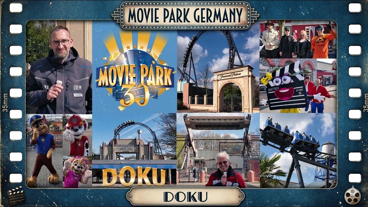 DOCUMENTARY: Movie Park Germany celebrates its 30th anniversary in 2026 | Interview with Thorsten...
