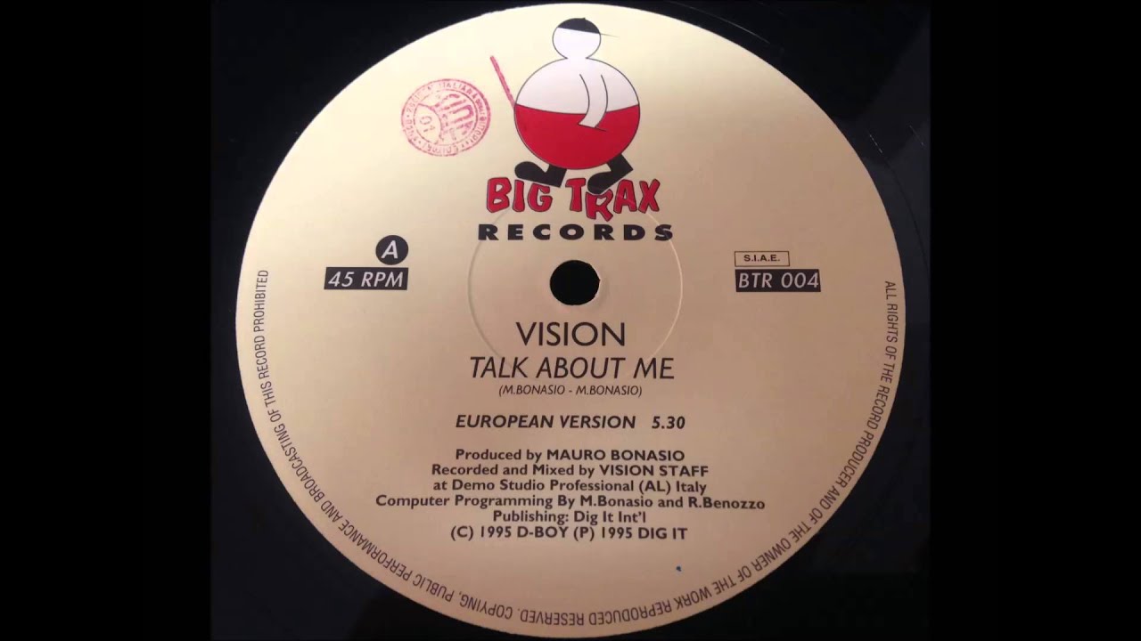 Vision - Talk About Me